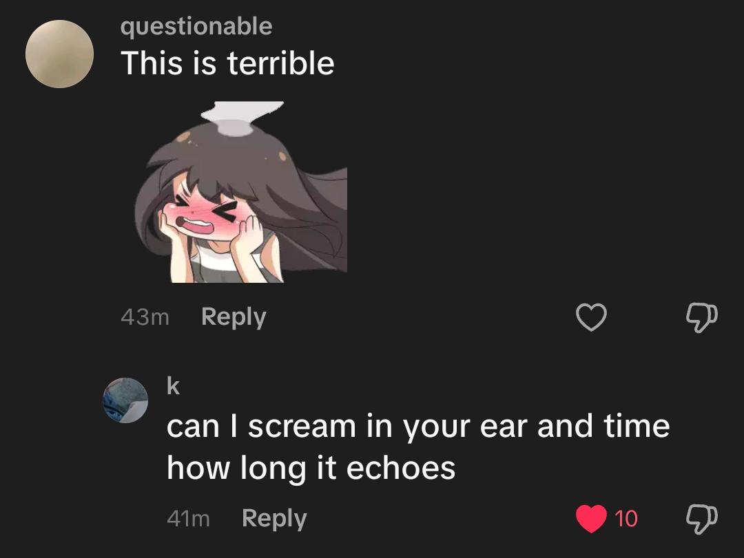 This one was crazy, would say this too ngl