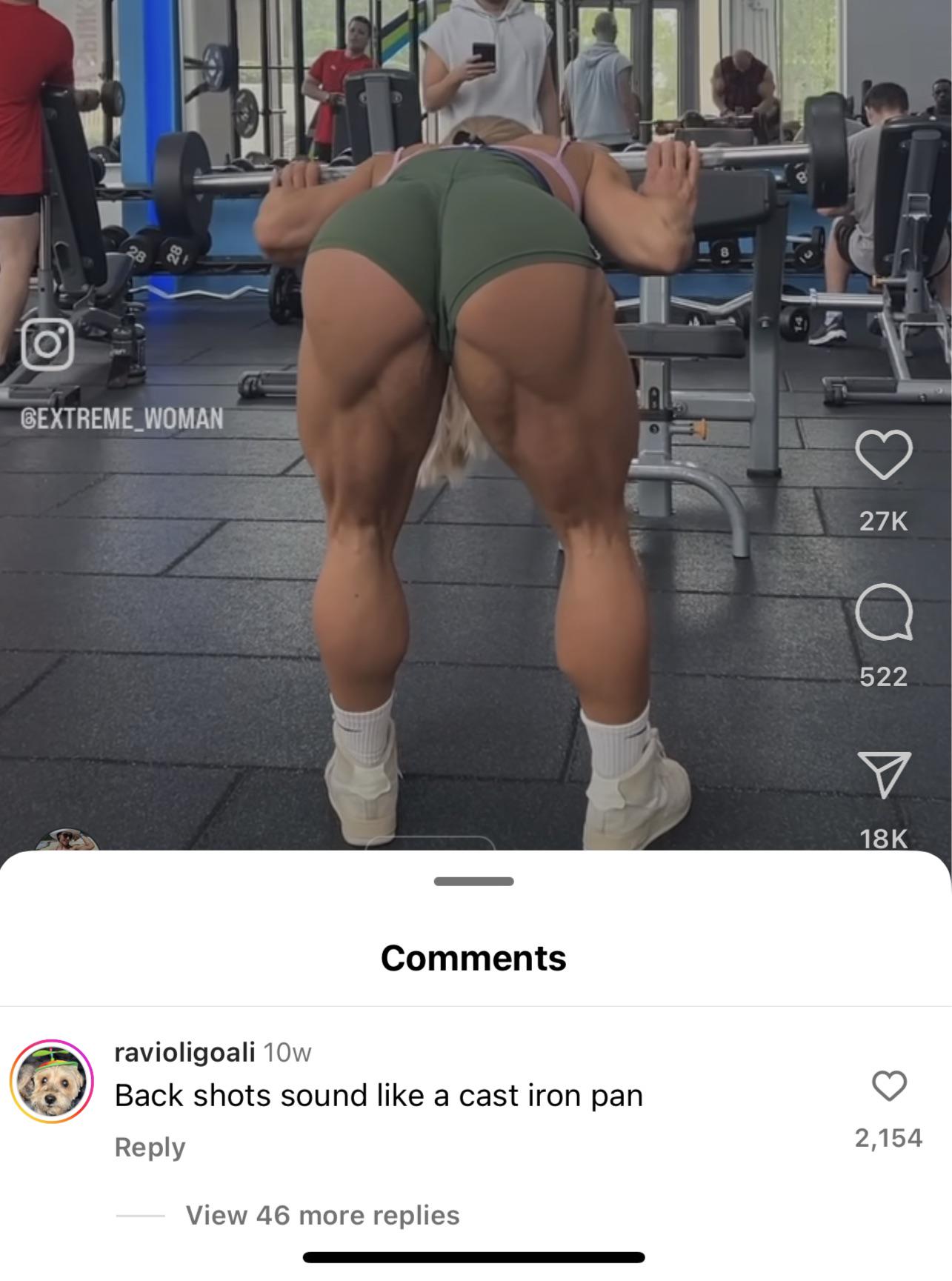 My first mistake was being on instagram reels in the first place but the comment cracked me up
