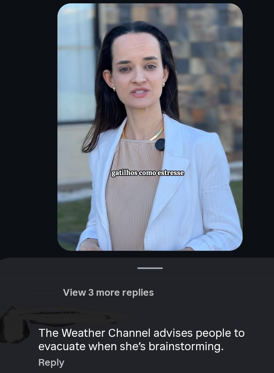 From a reel discussing migraines