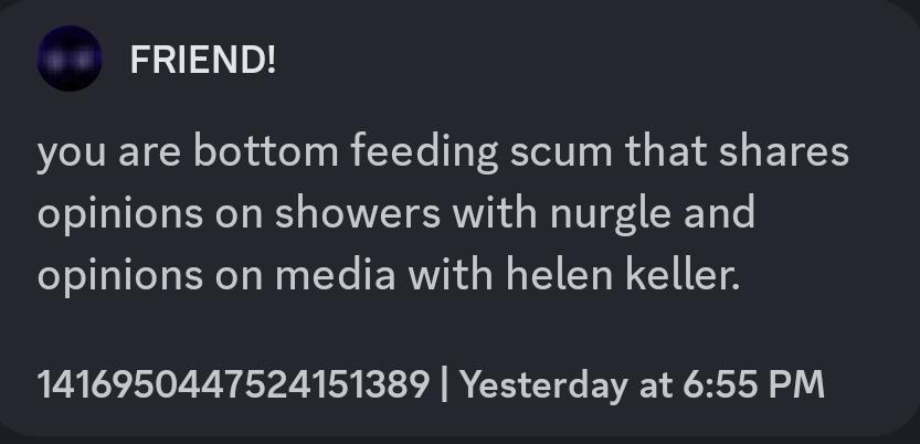 Never insult good TV in front of this guy