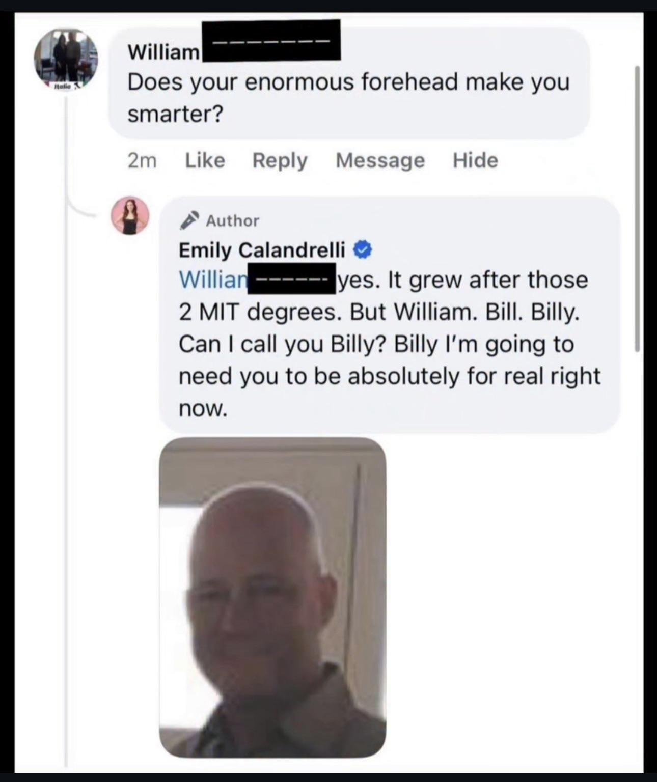 Well…He set himself up for this one.