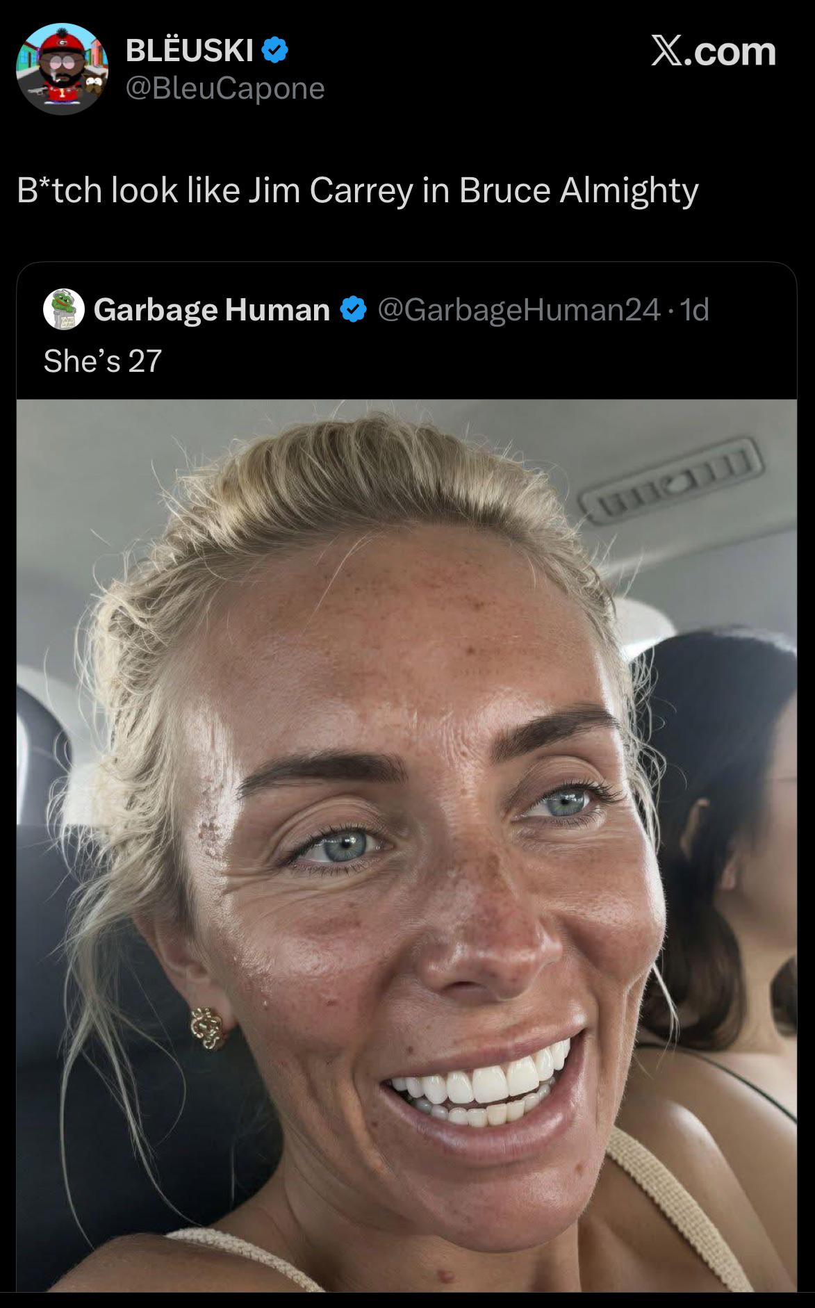 She looks like a goblin off of Skyrim