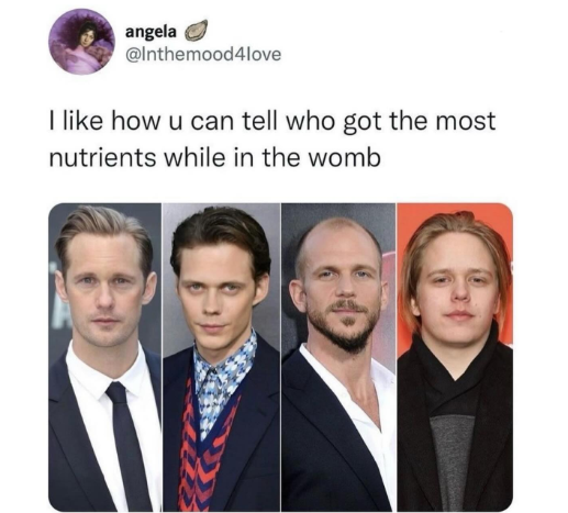 The Skarsgard brothers...