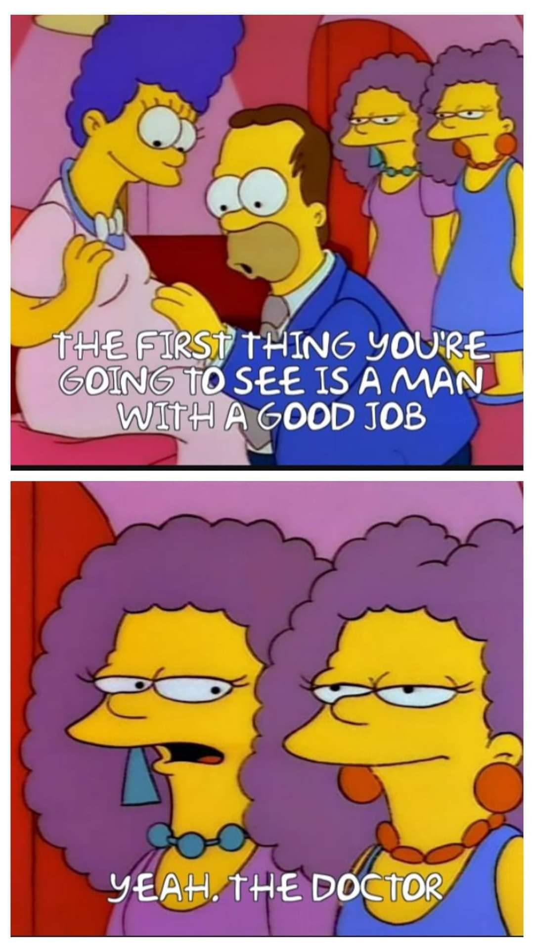 The old simpsons was so savage