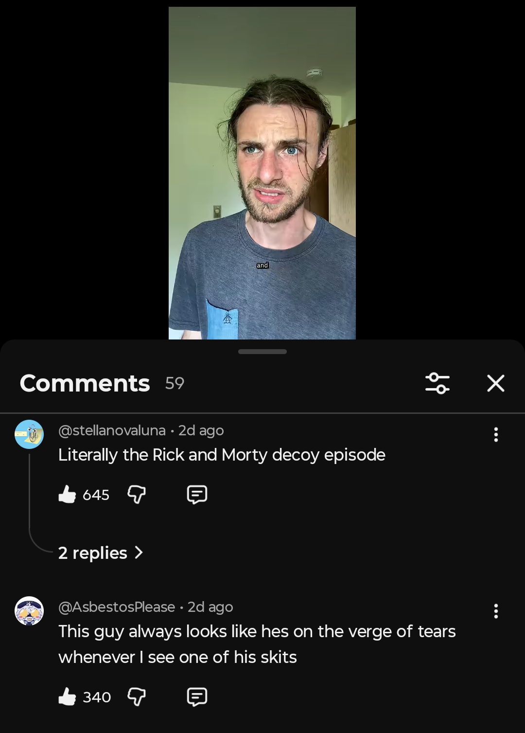 Close to crying