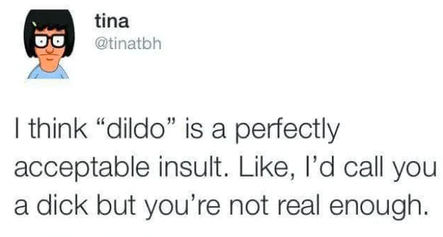 Oh yes, Tina