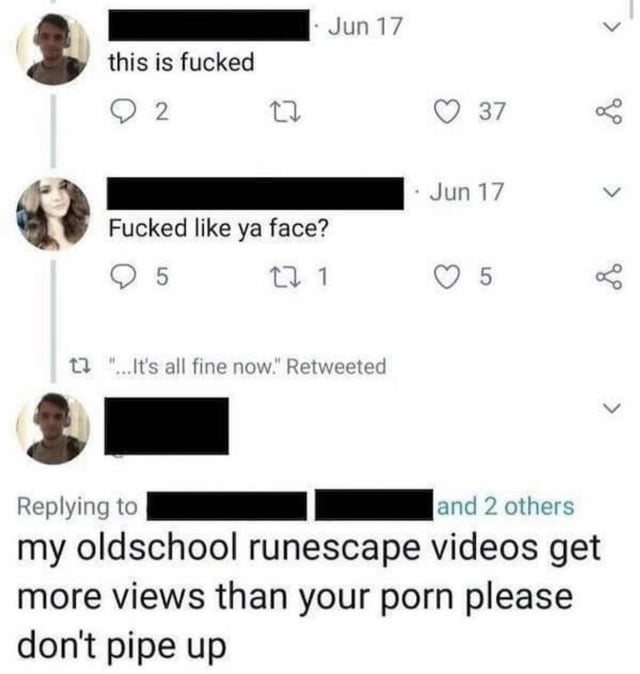 Oldschool runescape more views than porn