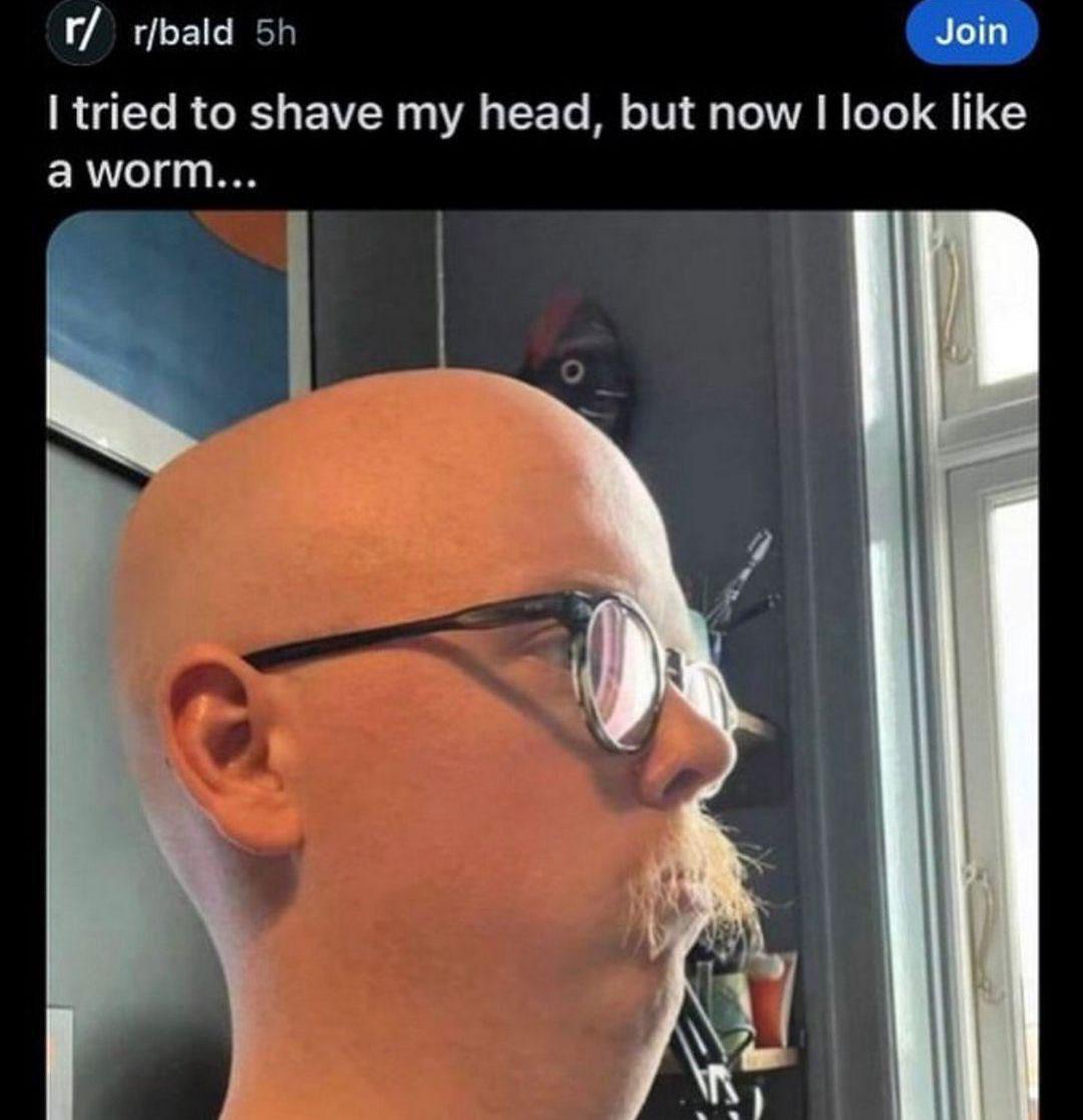 Just trying to shave