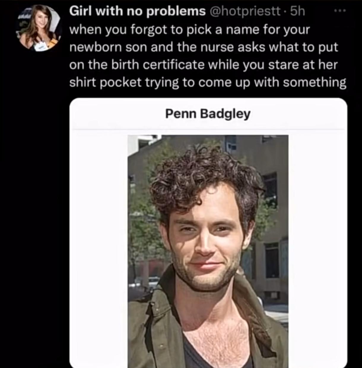 When you can't think of a name