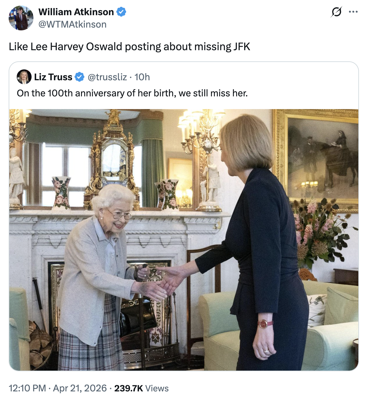 I wish she had washed her hands before meeting Lizzie