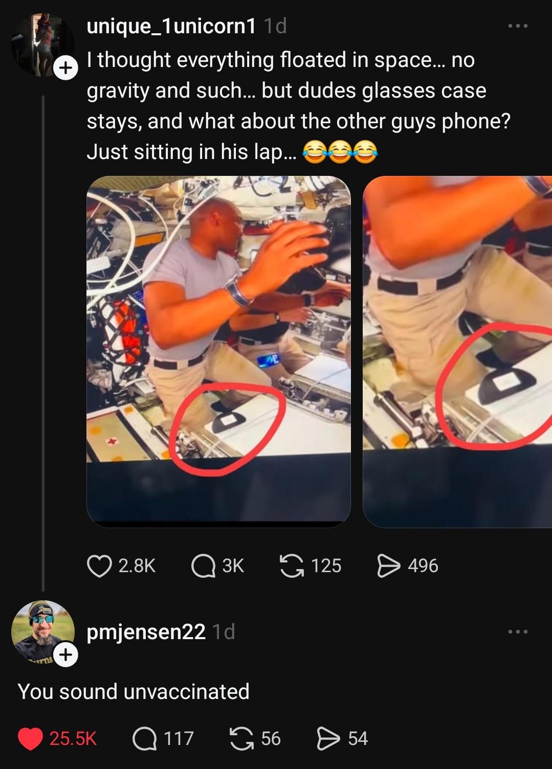 You sound unvaccinated