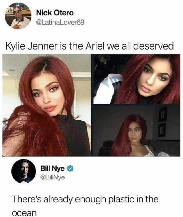 Bill Nye with Ariel