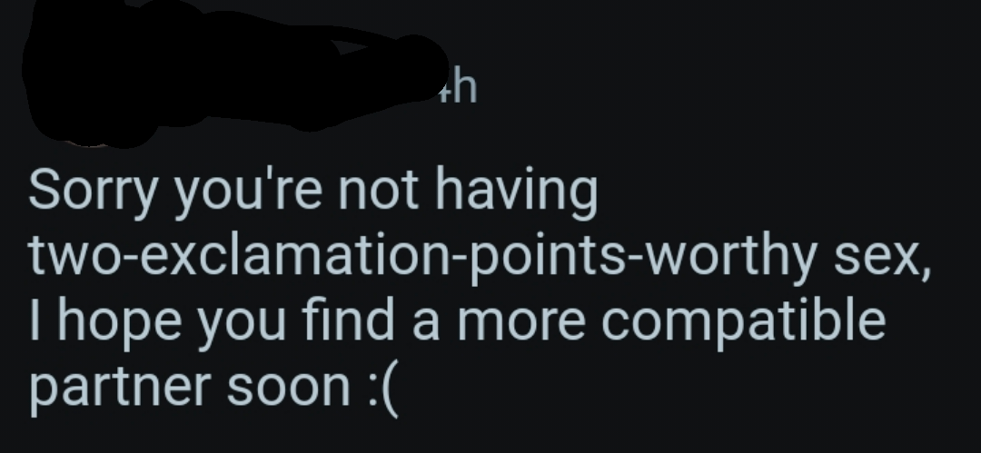 Need those exclamation points