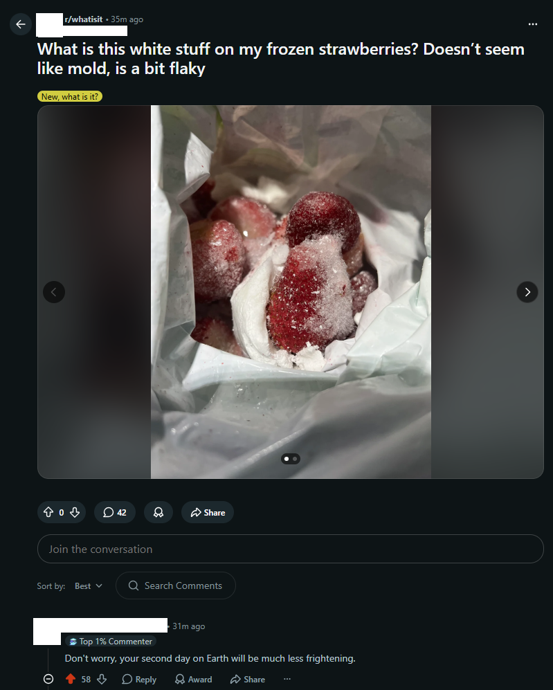 lol ok buddy, so how exactly does a FREEZER burn things?