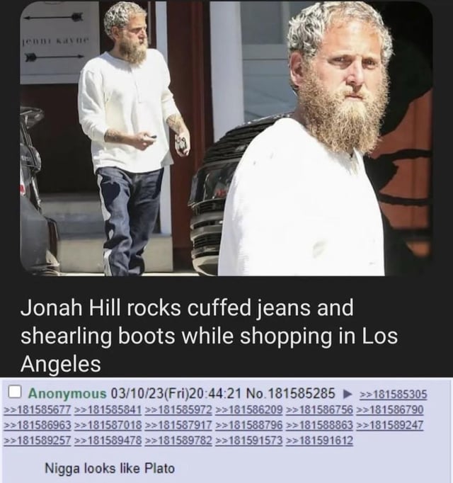 Jonah Hill got philosophically burned