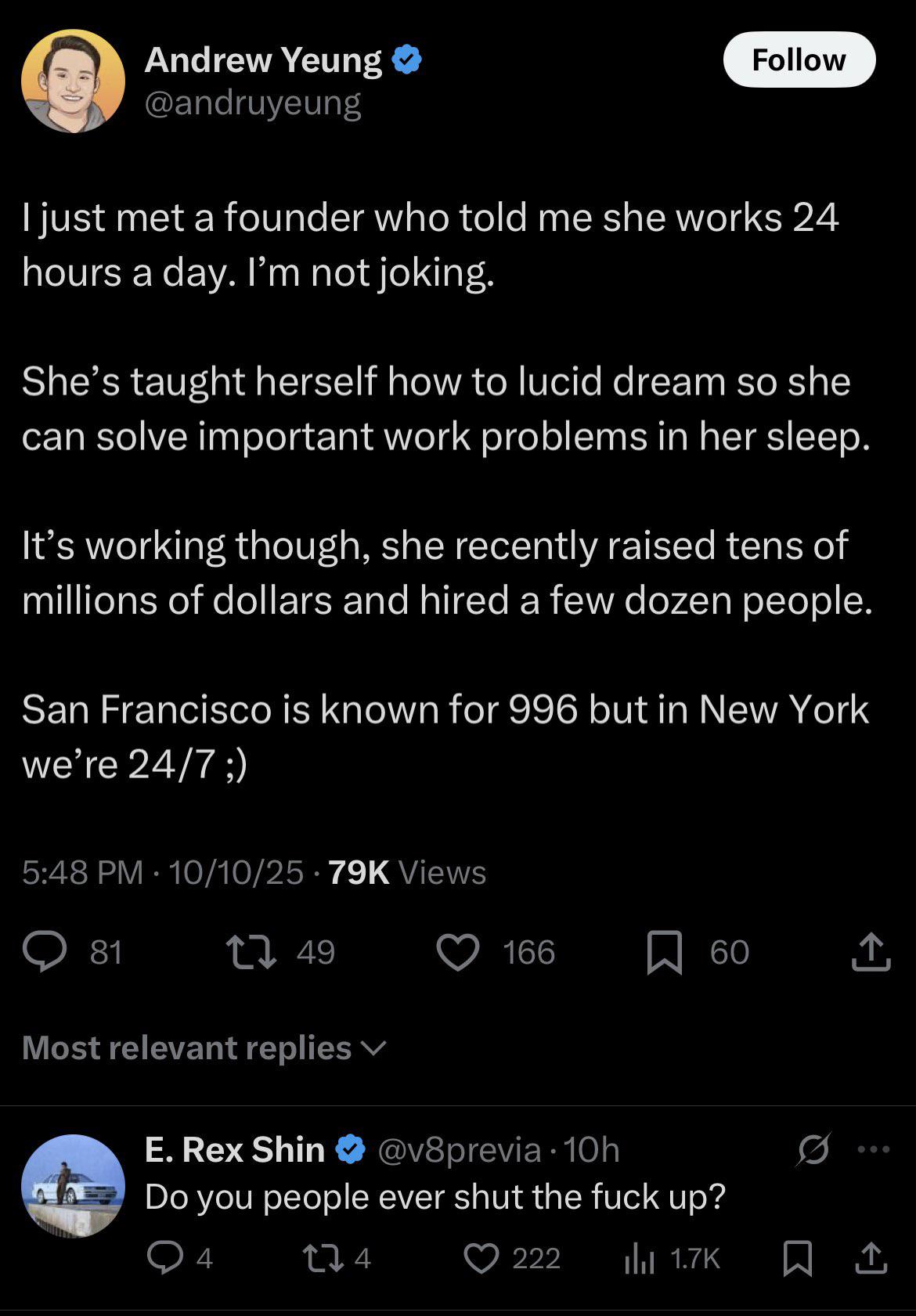 Twitter seems to have had enough of Vehture Capital/ investors’ “wisdom” tweets