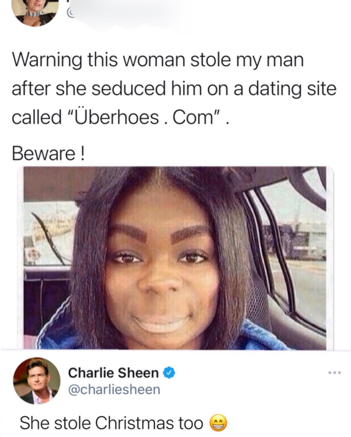 Charlie Sheen still at it