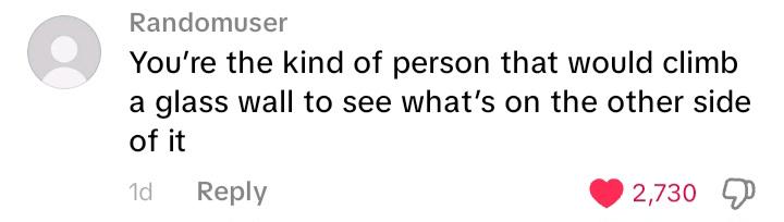 A well deserved insult.