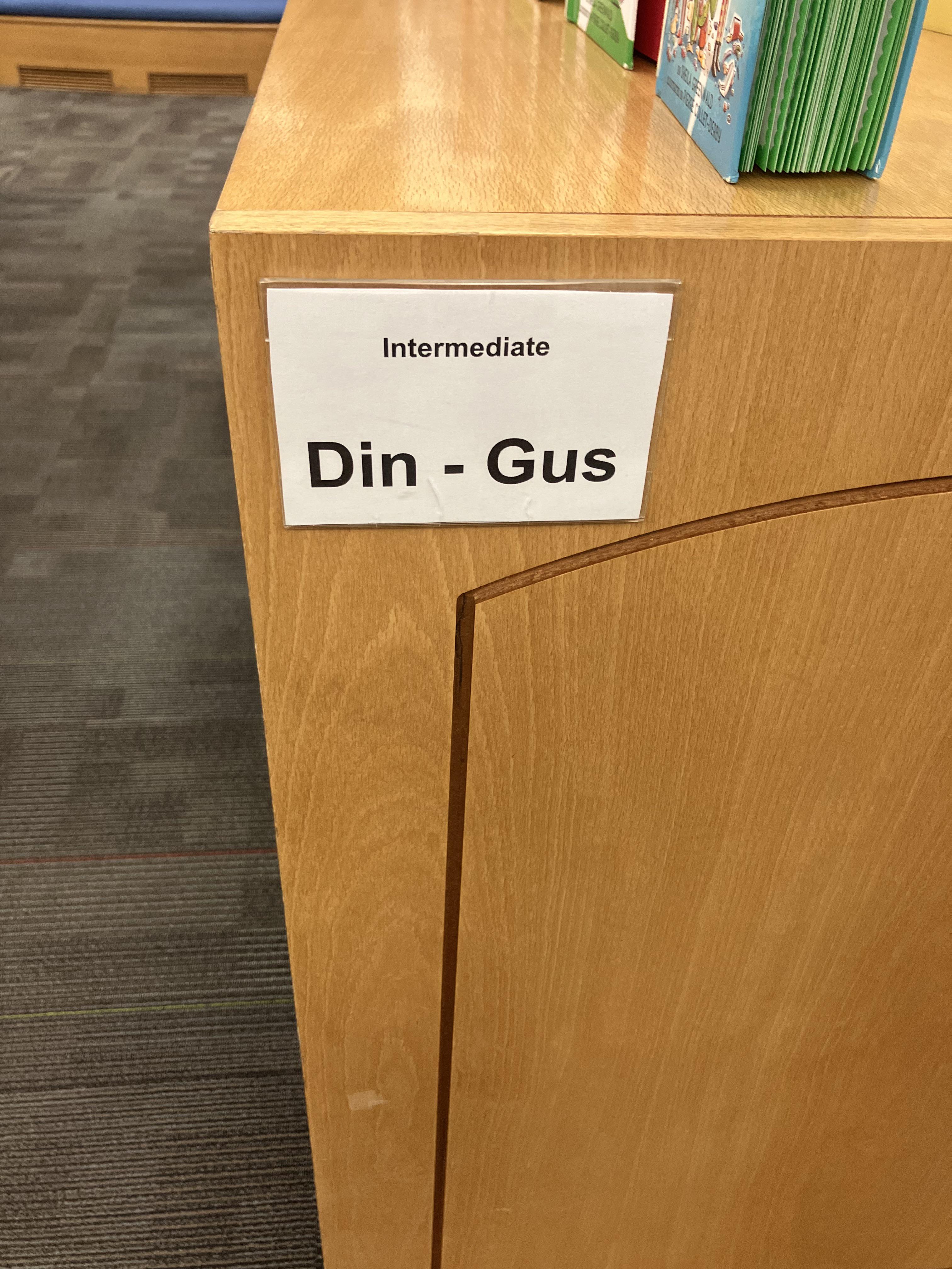 What did this library just call me?