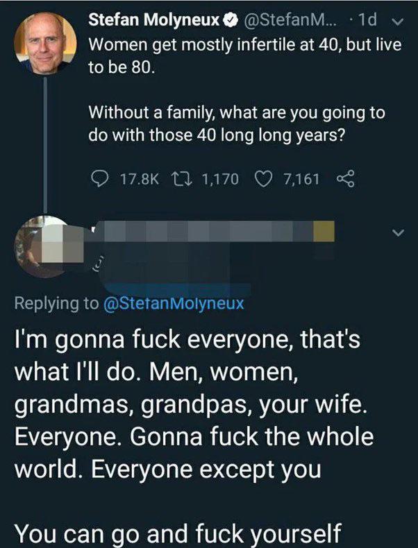 People have other goals in life apart from sex