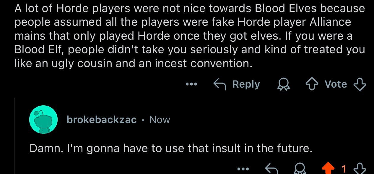 Funny because it's true.