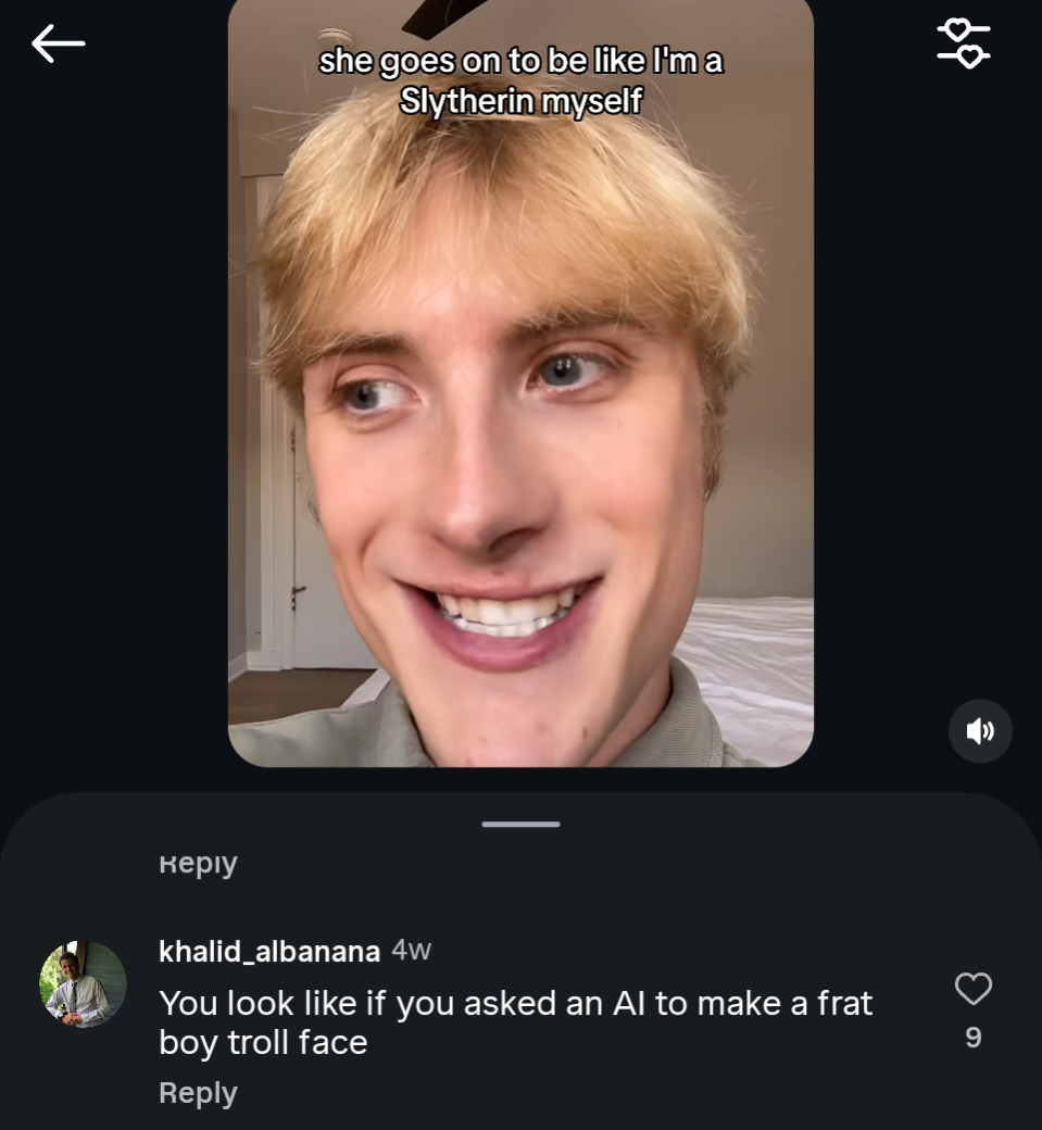 Found on Instagram reels