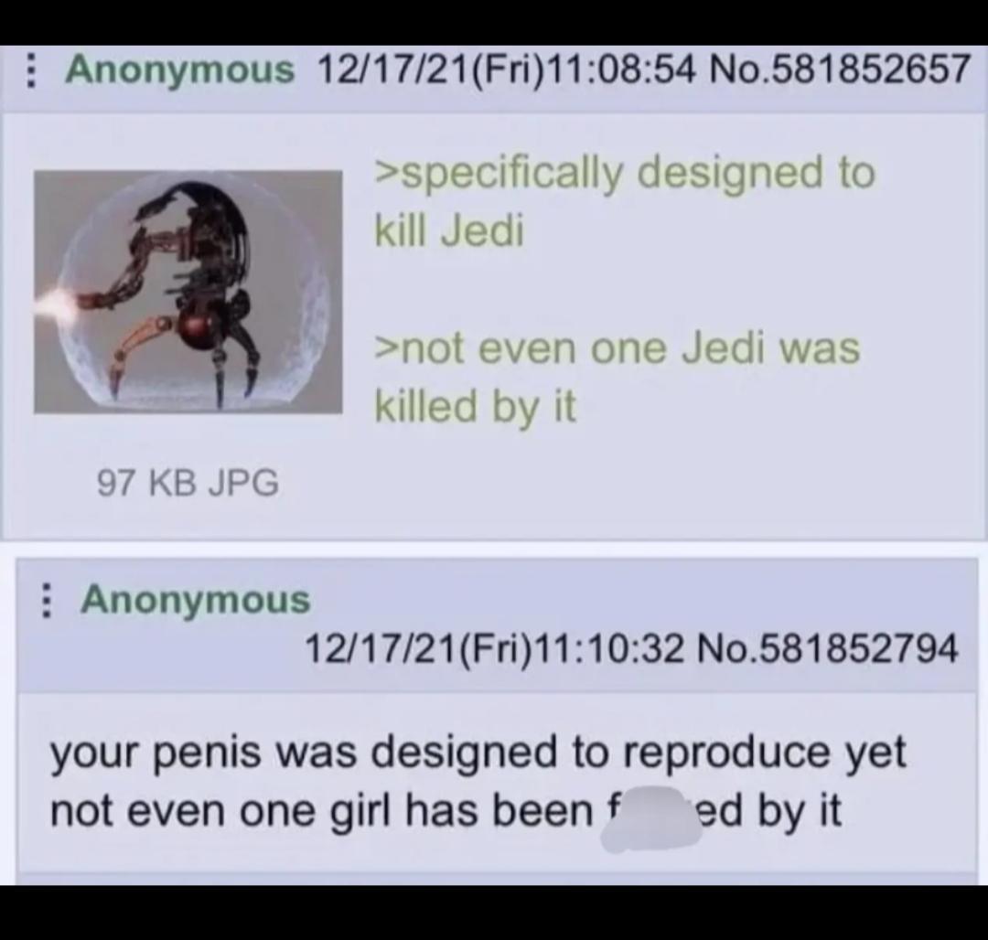 My guy went for the jugular