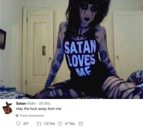 Even Satan doesn't want her