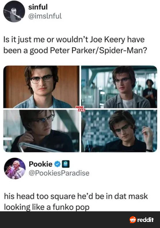 JoeKeery as spidey
