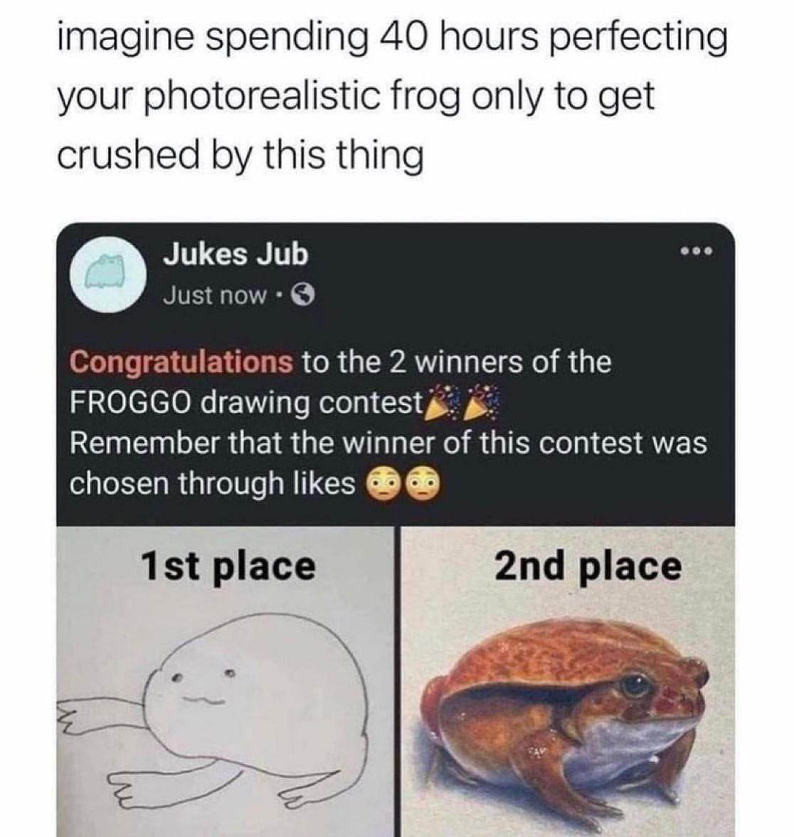 This Drawing Contest is not right lol