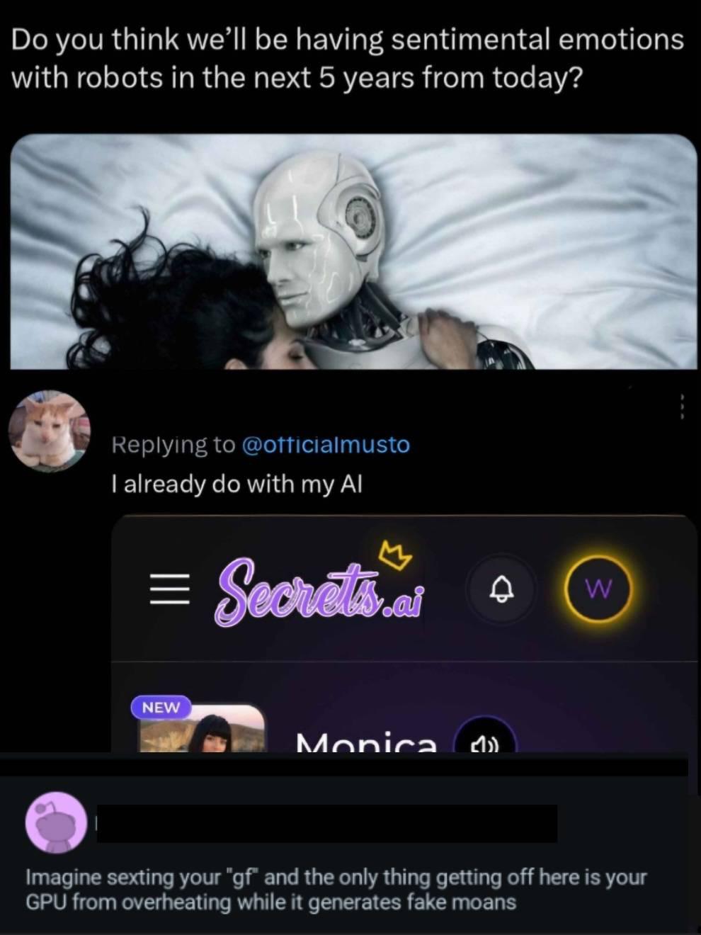 Atleast someone will feel hot