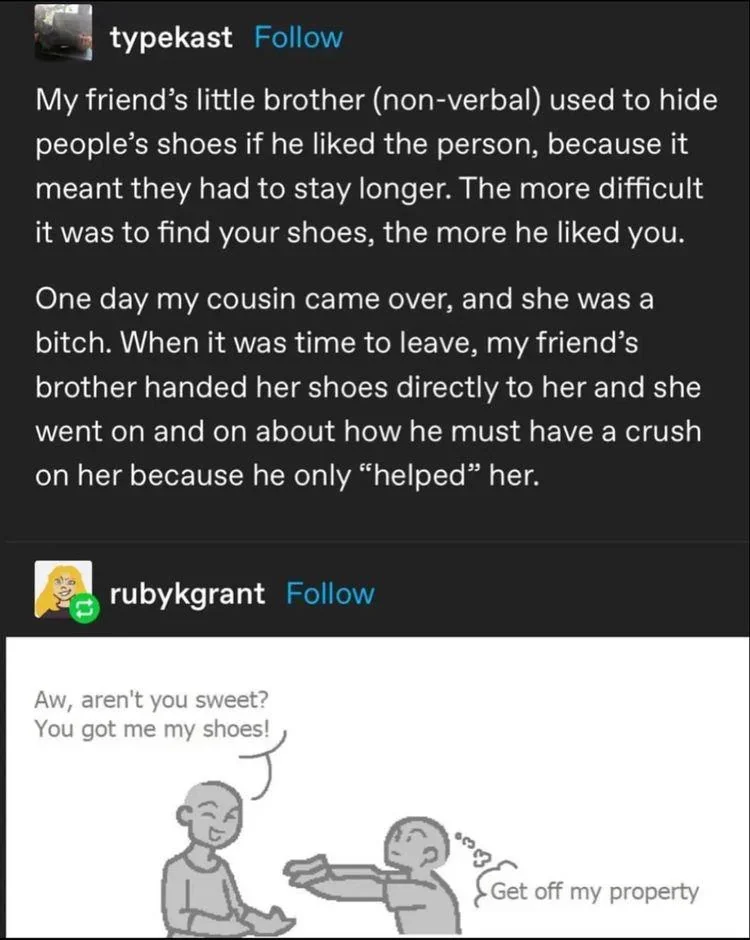 It is time... here is your walking aid