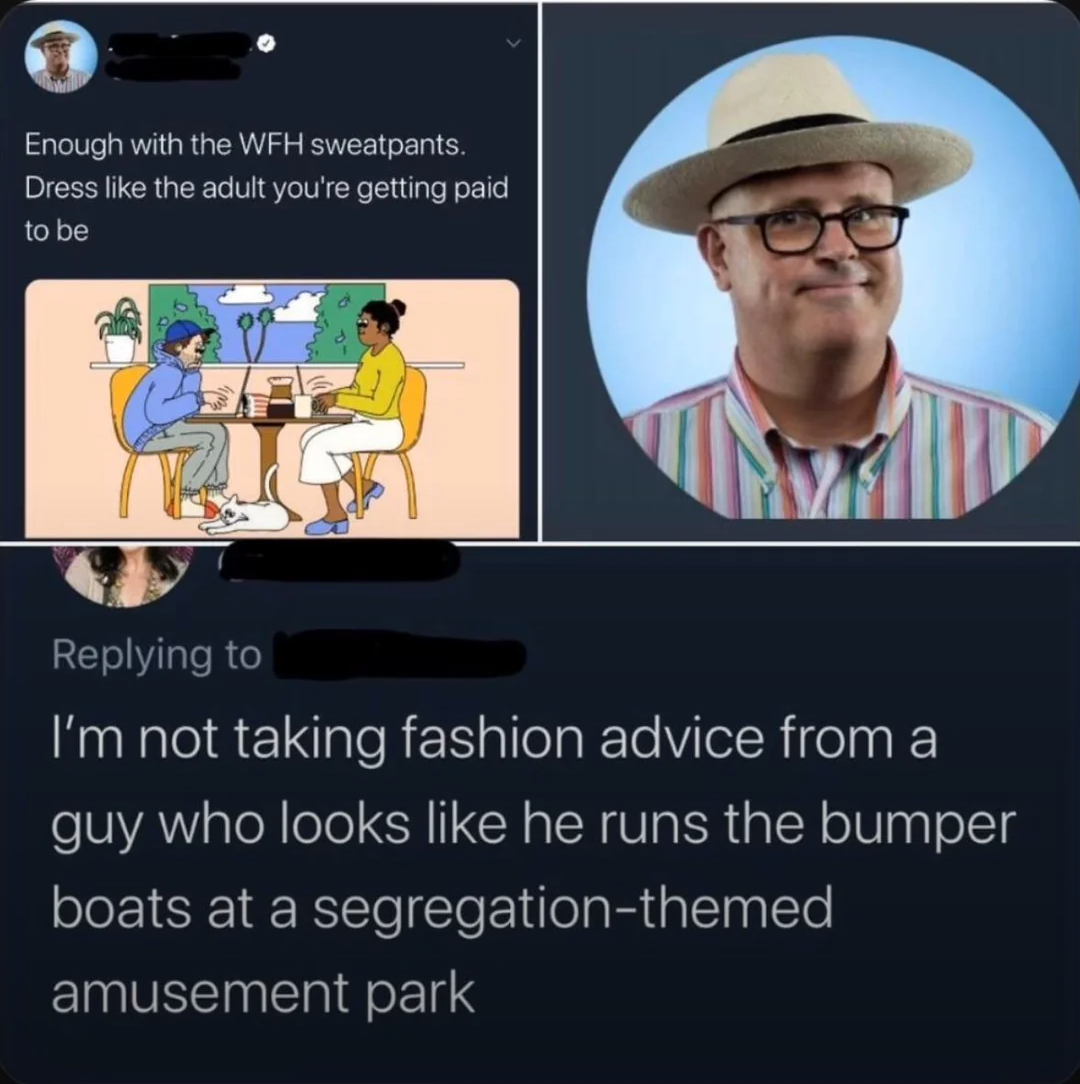 Good and truly roasted.