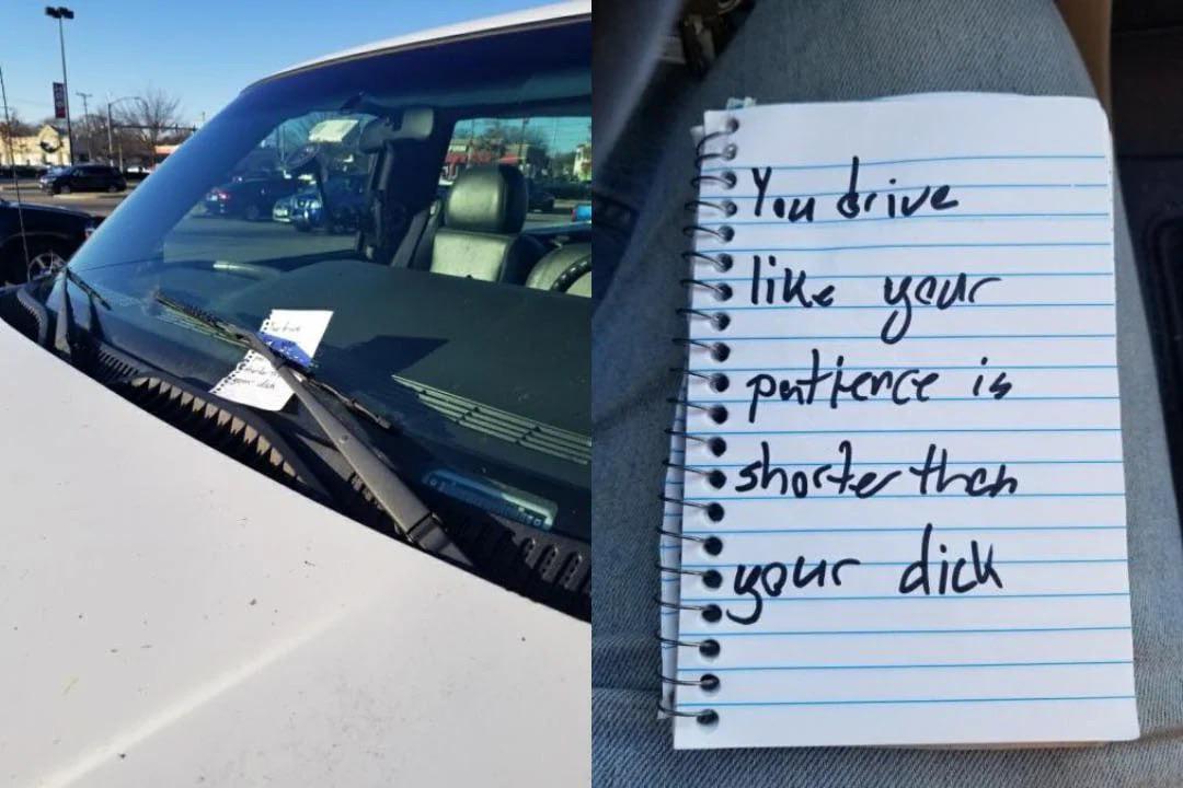 park like a menace, get roasted like one