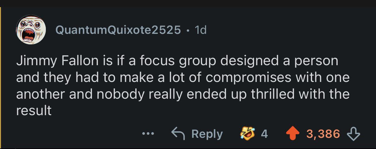 Jimmy Fallon is like…