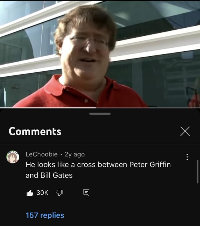 Peter Griffin and Bill Gates