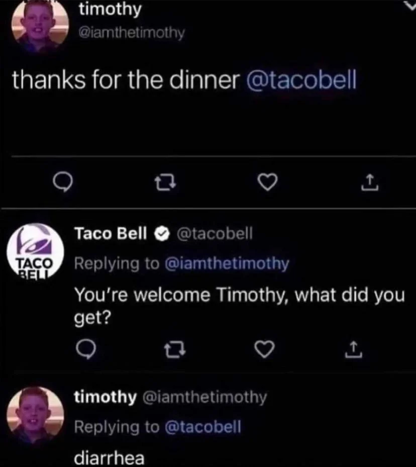 Not the answer they wanted.