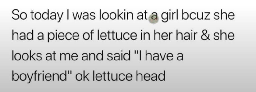 Lettuce Head Encounter