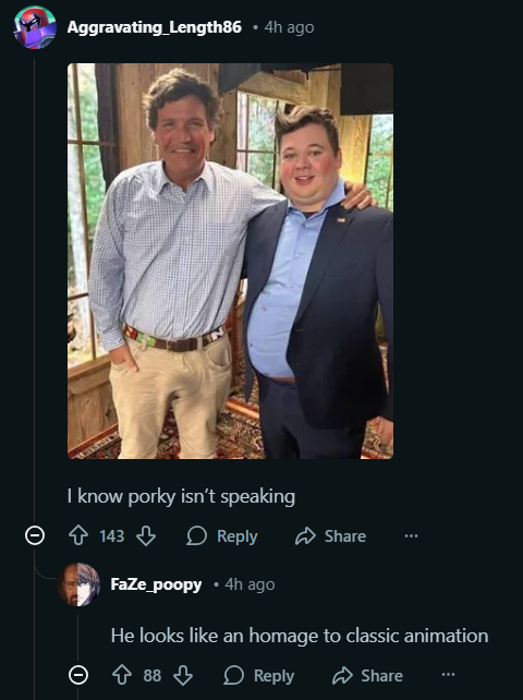 He looks like a homage to classic animation