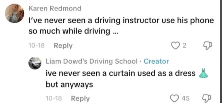 Rare comeback made me laugh out loud