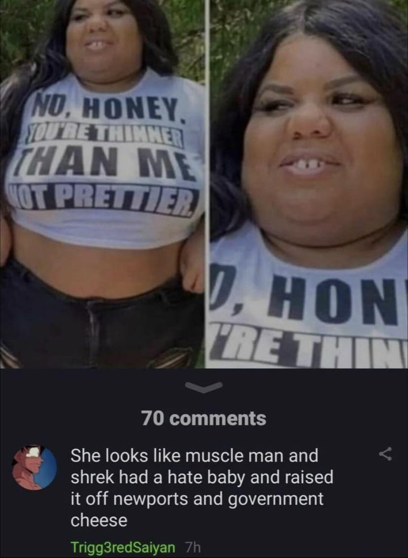 Muscle-man Shrek hate baby