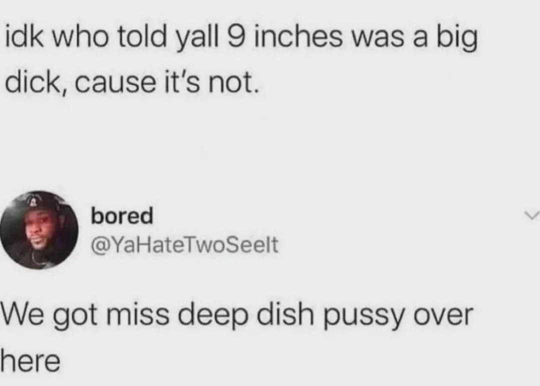 miss deep dish