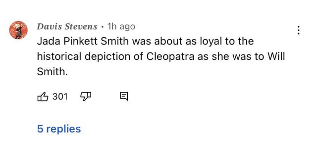 Cleopatra videos are gold mines.