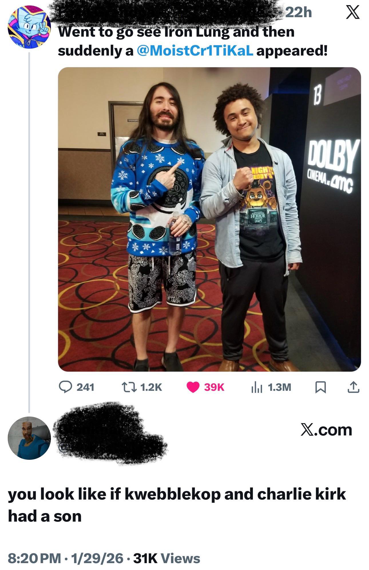 Holy crap, absolutely obliterated and for no reason too