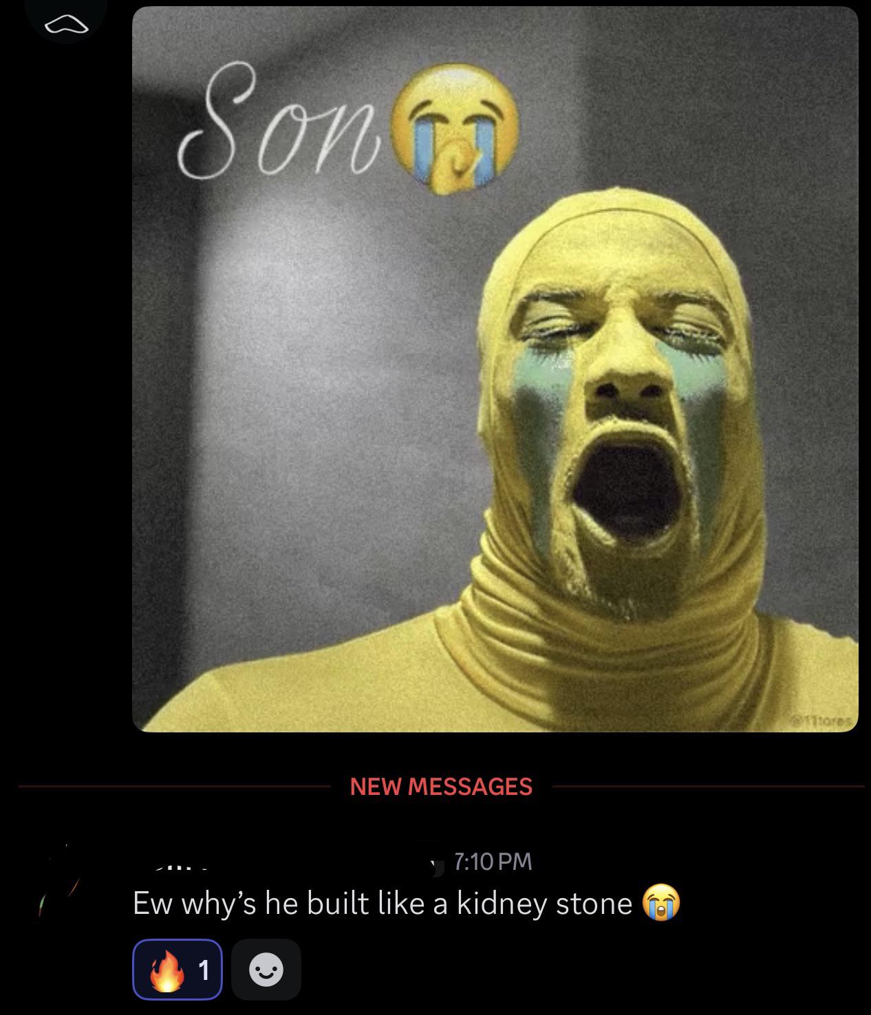 I sent this gif to my buddy and he immediately said this😭🥀