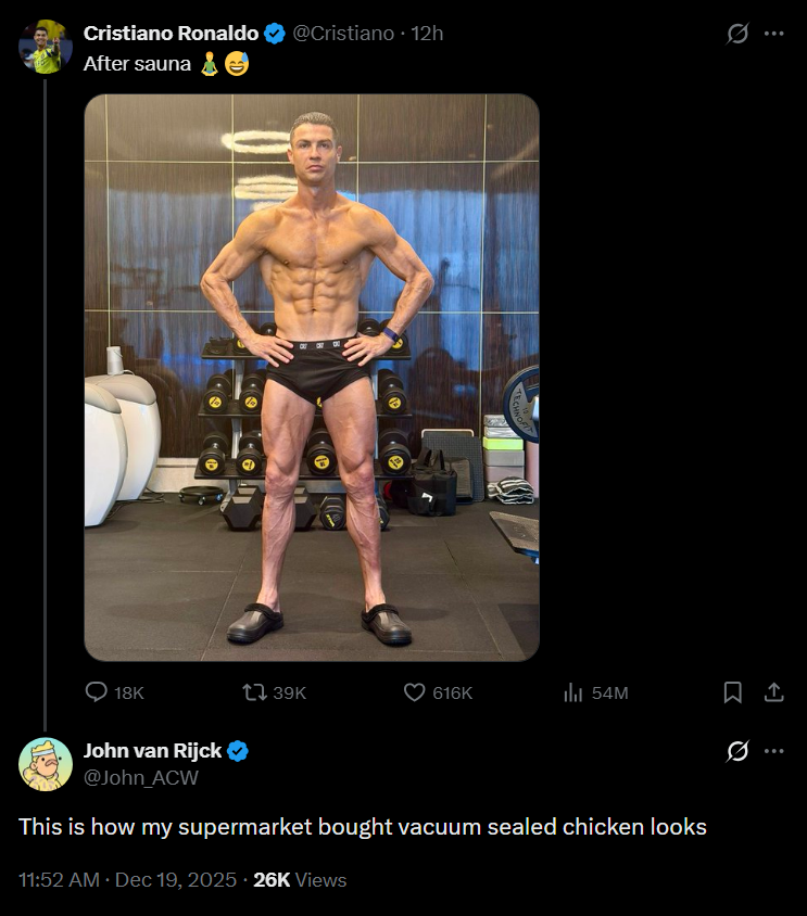 "Supermarket bought vacuum sealed chicken"