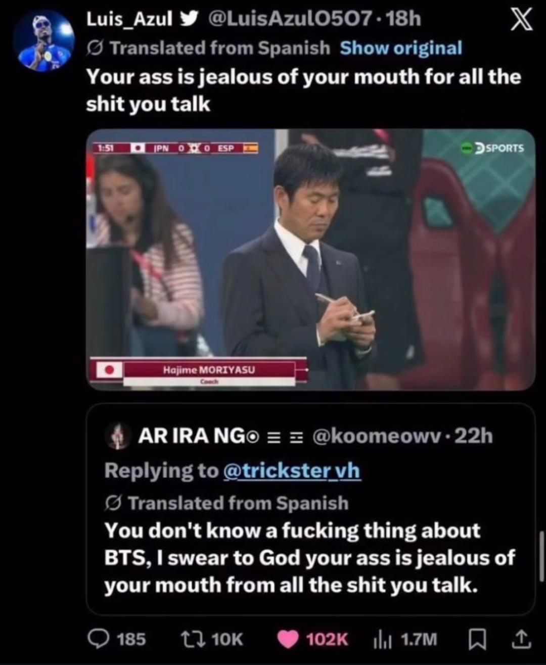 BTS fans dont play