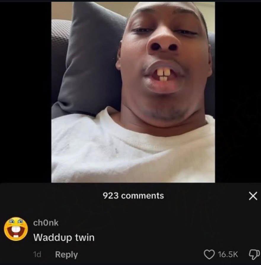 lmao, they are actually twins