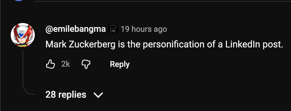 Pretty accurate if you think about it