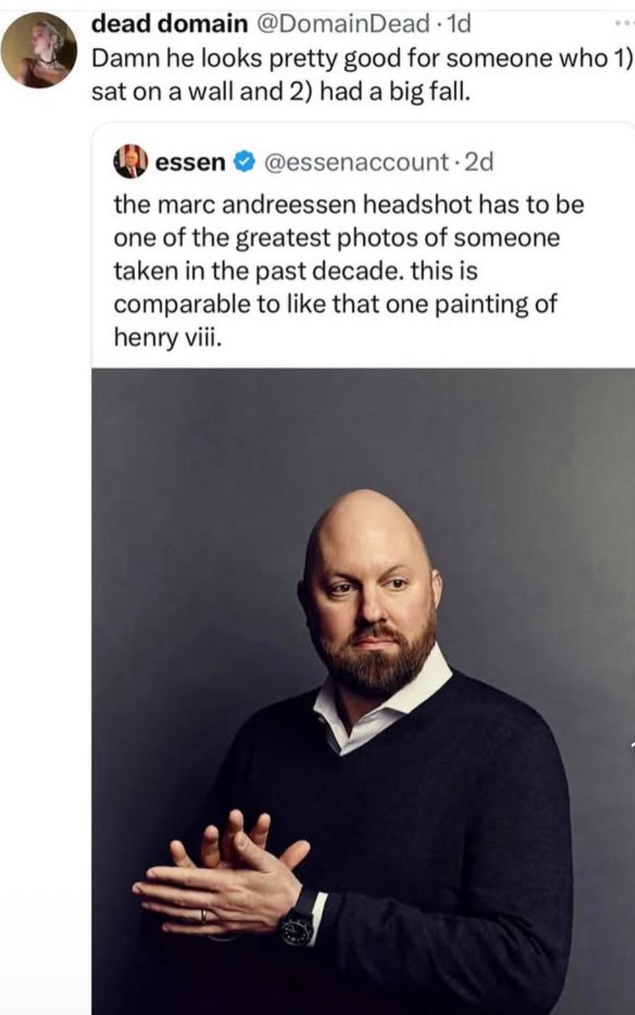 Someone really compared him to a legendary character